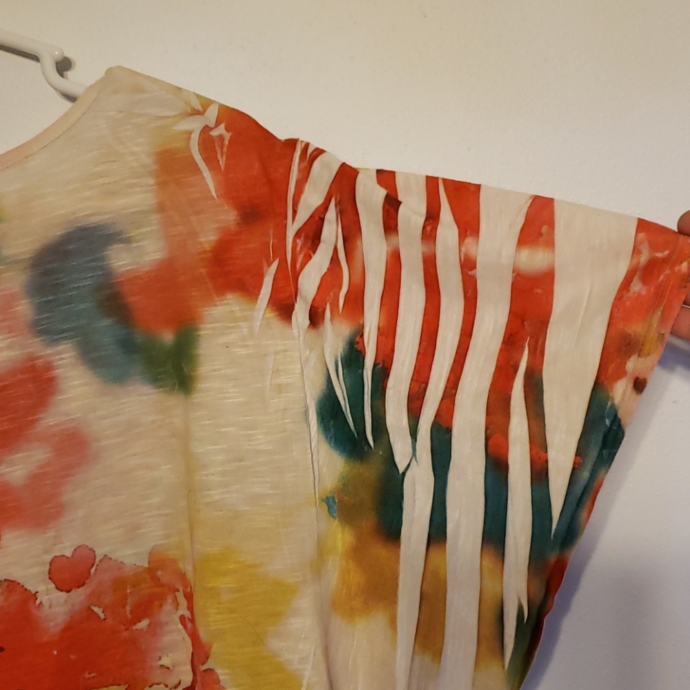Style & Co Bright & Colorful Top - Picture 9 of 9